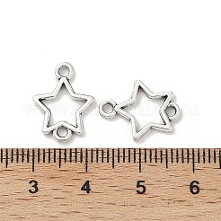 Подвески-шармы в виде полой звезды в тибетском стиле из сплава&nbsp;TIBE-S324-25AS