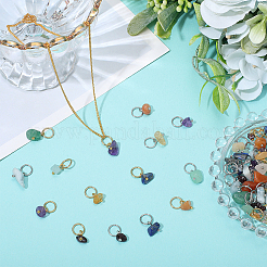 126 шт. 14 стиля подвески из натурального камня&nbsp;FIND-BBC0004-61