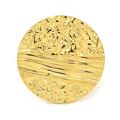 Кольцо-манжета из нержавеющей стали 304 с ионным покрытием (IP) круглое&nbsp;RJEW-C083-18G