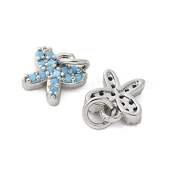 Латунные микро проложить кубического циркония подвески&nbsp;KK-U056-42P