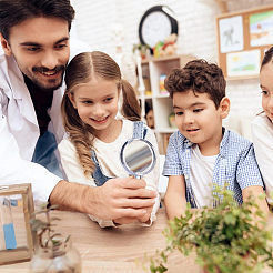 80шт пластиковое увеличительное стекло&nbsp;AJEW-GO0002-63