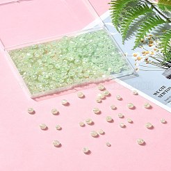 Стеклянные бусины с гальваническим покрытием &nbsp;EGLA-YW0003-18C