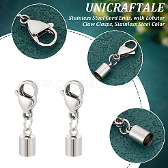 20 шт. наконечники для шнура из нержавеющей стали 304&nbsp;STAS-UN0060-56