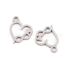 Breloques en acier inoxydable 304 pour la Saint-Valentin&nbsp;STAS-E521-02P