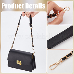 3 шт. 3 стиля пластиковых ремней для сумок с имитацией жемчуга/из искусственной кожи&nbsp;DIY-WR0003-16