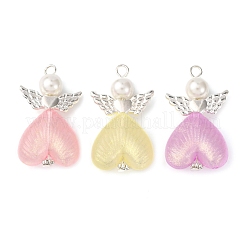 PH PandaHall Lot De 30 Breloques Ailes D'ange En Verre - Charmes Pendentifs Pour Fabrication De Bijoux DIY - 4