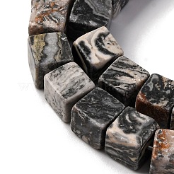 Натуральная карта каменные бусы пряди&nbsp;X-G-T139-8x8-45A