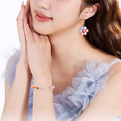 120 шт. 8-цветные матовые и градиентные непрозрачные смоляные бусины&nbsp;RESI-TA0003-85