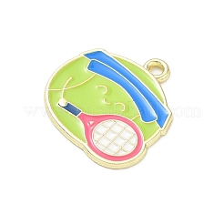 Pendentifs en alliage émaillé de tennis&nbsp;AL-CBA292F-02G-G