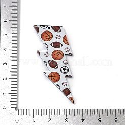 Подвески из непрозрачного акрила с двусторонней печатью&nbsp;FIND-D283-09I