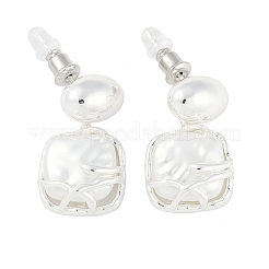 Латунь болтающиеся серьги&nbsp;EJEW-L288-003S