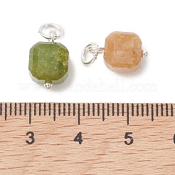 Gefärbt natürliche weiße Jade Anhänger&nbsp;PALLOY-JF05501-02