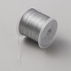 Металлический шнур в двухслойной полиэфирной оплетке длиной 100 м.&nbsp;OCOR-WH0058-75A