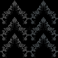 Glas Hotfix Strass&nbsp;DIY-CY0001-01D