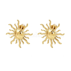 Серьги-гвоздики из нержавеющей стали 304&nbsp;EJEW-H164-01B-G