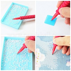 Thème de noël en plastique point de peinture au diamant stylo perceuse&nbsp;XMAS-PW0001-099H