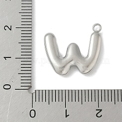 Pendentifs initiaux en acier inoxydable 304&nbsp;STAS-S186-12W-P