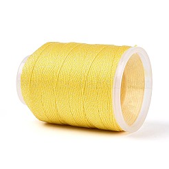 Cordon en polyester pailleté double brin de 200 m avec fil métallique&nbsp;OCOR-T019-01A-04