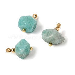 Pendentifs en amazonite naturelle&nbsp;GG-CBACE45-01G-05