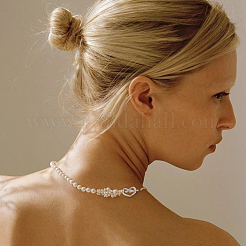 2 шт. 2 стиля 925 кольца с пружинным затвором из стерлингового серебра&nbsp;STER-BBC0008-23