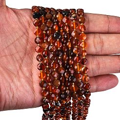 Природного сердолика нитей бисера&nbsp;G-K389-B43-01