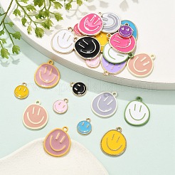 24шт 3 стиля сплава эмалевые подвески&nbsp;ENAM-FP0001-67