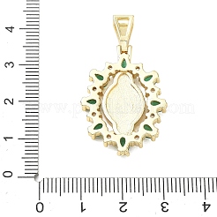 Pendentifs religieux en laiton pavé de zirconiums cubiques&nbsp;CU-CBA83A6-01C-G02