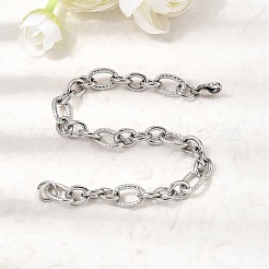 201 Figaro-Armbänder aus Edelstahl für Herren&nbsp;STAS-T077-13P
