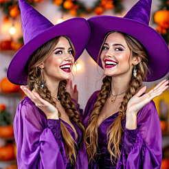 Halloween-Sets mit Ohrhängern und Ohrsteckern aus Emaille-Legierung und synthetischem Türkis&nbsp;EJEW-TA00709