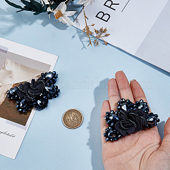 Schuhschnallenclips aus Glas&nbsp;HJEW-ME00089