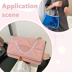 4 шт. акриловые цепочки для сумок-удлинителей&nbsp;HJEW-UN00074