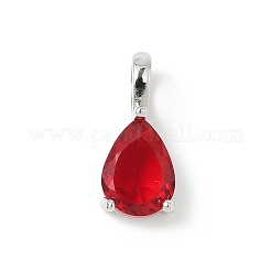 Латунные подвески с камнями по знаку зодиака.&nbsp;KK-D372-02P