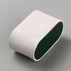Kunstlederarmband Uhr Kissen Schmuck Displays&nbsp;BDIS-WH0016-03B