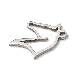 Подвески из нержавеющей стали 304 с животной тематикой&nbsp;STAS-D213-02C-P