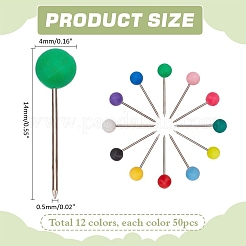 600 шт. 12-х цветные круглые кнопки из нержавеющей стали&nbsp;FIND-PH0022-27A