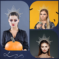Bandes de cheveux halo en alliage vierge&nbsp;OHAR-WH20011-08G