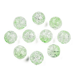 Прозрачных бусин акриловые треск&nbsp;LS-CACR-N002-25B