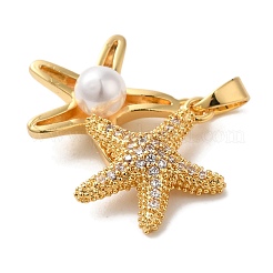 Латунные микро проложить кубического циркония подвески&nbsp;KK-C072-34G