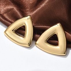 Серьги-гвоздики из нержавеющей стали 304&nbsp;EJEW-U047-31G