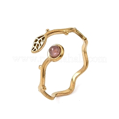 Offene Manschettenringe aus Edelstahl 304 für Damen&nbsp;GG-CBA7994-03G-09