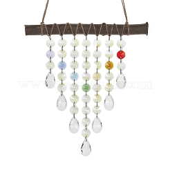 Стеклянные каплевидные и восьмиугольные бусины&nbsp;HJEW-JM04541