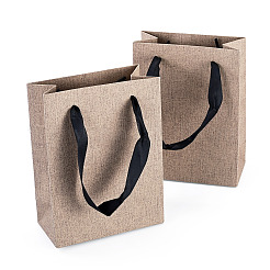 10 borsa regalo in carta con manici in nastro di nylon&nbsp;ABAG-TA0002-31B