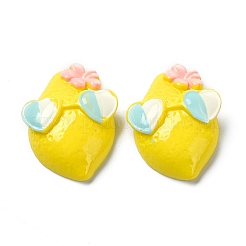 Cabochons di opaco resina&nbsp;RESI-G025-04