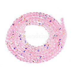 Chapelets de perles en verre transparente  &nbsp;EGLA-N028-01A-A11