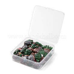 Cabochon in resina stile 28 pz 7 19~39x14~31x6.5~9&nbsp;CRES-LS0001-13
