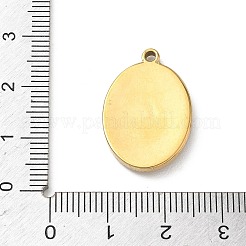 Bedruckte religiöse Anhänger aus Edelstahl 304&nbsp;STAS-G387-03G-10