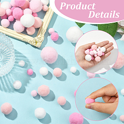 3 комплект полиэстеровых шариков для украшения&nbsp;DIY-SC0031-26D