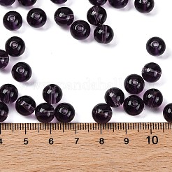 Стеклянные бусины прозрачных цветов&nbsp;SEED-Z004-T8MM-04