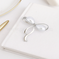 1 шт. броши-банты из сплава со стразами для женщин&nbsp;JEWB-LP0010-19P