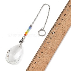 7 acchiappasole in cristallo chakra&nbsp;HJEW-JM05025-02